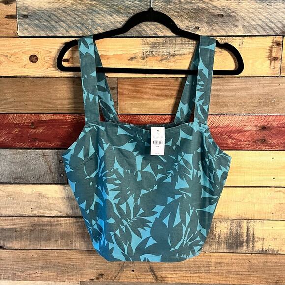 UpWest‎ Blue Tank Top Size Large - Picture 1 of 8